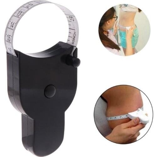 1.5M 60'' Fitness Accurate Body Tape measure Ruler Measure Body Fat Caliper