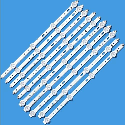 100% New 1Set=10pcs 40D1333B 40L1333B 40PFL3208T LTA400HM23 LED backlight bar SVS400A79 4LED A B D 5LED C type SVS400A73