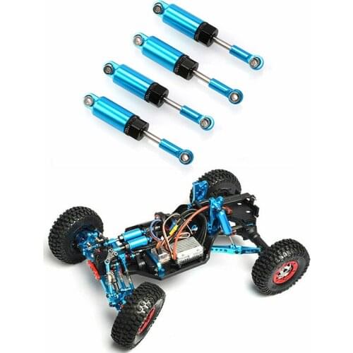 2/4Pcs Shocks Absorber 70mm Aluminium Alloy Front Shocks Struts Damper Upgrade Parts for Crawler Climbing Remote-Control Car