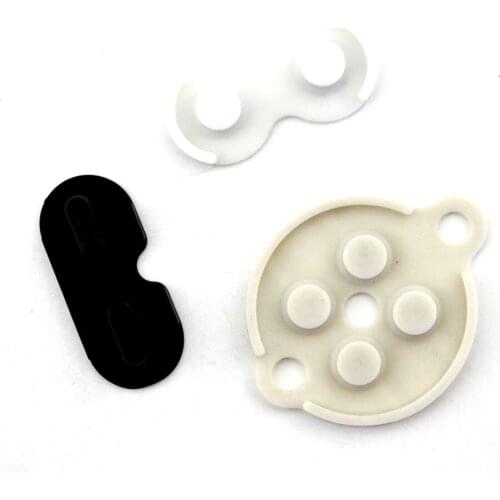 500Sets High Quality Conductive adhesive Rubber Silicone Buttons Pads Replacement for Nintend NES Controller gamepad