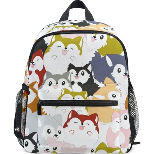 ALAZA Backpack Children School Bags Boys Girls Primary Kindergarten Backpack Cartoon Sheep Print Cute Rucksack Small Bags