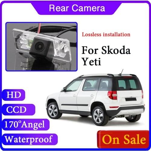 Car Camera For Skoda Yeti 5L 2009~2017 Back up Camera Waterproof Function CAM