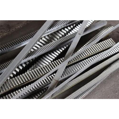 Free Shipping 10pcs Mod 1 10x10x1000mm spur Gear rack right teeth Gear rack Precision cnc rack (straight teeth) Toothed rack