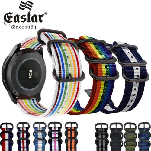 Colorful Nylon Strap for Samsung Gear S3 s2 sport Frontier Classic Watch Band for xiaomi huami amazfit bip pace lite strap
