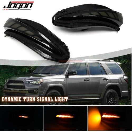 For Toyota Noah R80 Voxy Esquire RAV4 Highlander 4Runner Side Mirror Indicator Car LED Dynamic Turn Signal Light Accessories