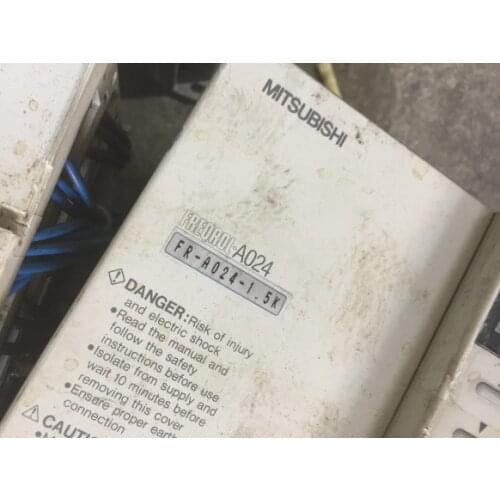 FR-A024-1.5K 1.5KW 220V inverter , used in good condition . 80% appearance new , good working , free shipping