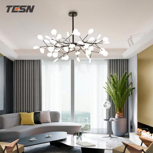 Firefly chandelier modern minimalist living room bedroom dining room lamp net red new creative ins Nordic lamps