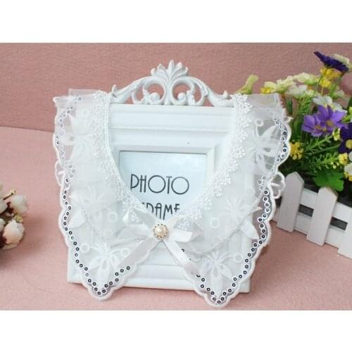 Fashion Jewelry Goth Lolita Lace Collar Choker Crystal necklaces & pendants Fashion handmade woven lace collar necklace choker