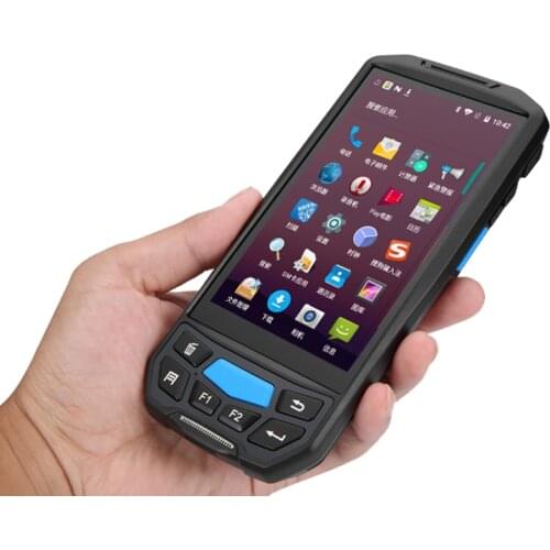 Industrial pda terminal handheld gps rugged pda 5 inch android 7.0 2D bluetooth barcode scanner