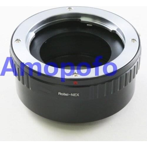 QBM-NEX for Rollei SL 35mm Lens to for Sony E Mount Adapter A7 A7R 5T 6 A6000 A6500