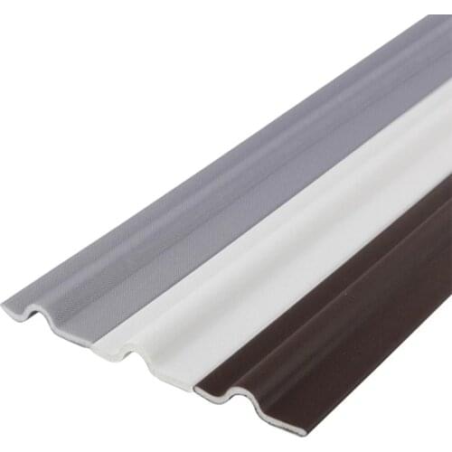 Self Adhesive Window Gap Sealing Strip Windproof Soundproof Foam Sliding Door Bottom Seal Tape Guard Sealer Dust Stopper