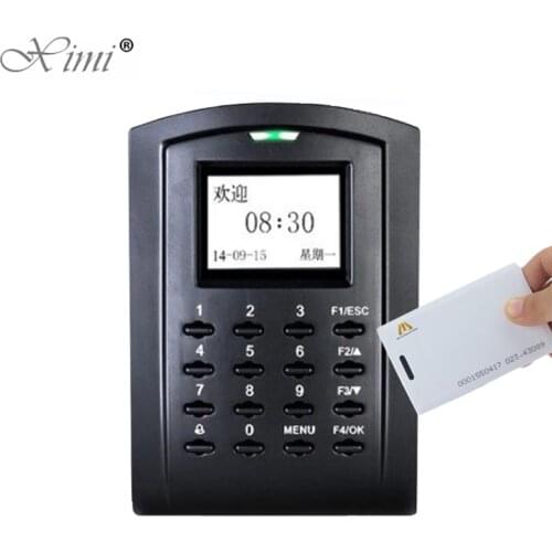 SC103 125KHZ RFID Card Door Access Control System TCP/IP USB Standalone Card Time Attendance And Access Controller