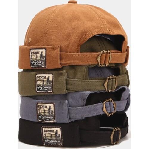 Fashion Men And Women Easy Matching Patch Couple Hip-hop Skullcap Beanie Hat Cap Fashion Female Male Bone Soft Gorra 2020