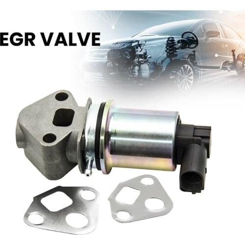 1x EGR Valve With Cold Exhaust Gas + 2x Gaskets Valvola AGR For Audi A2 1.4 75ps for Skoda Fabia 16v 036131503M EG10294-12B1