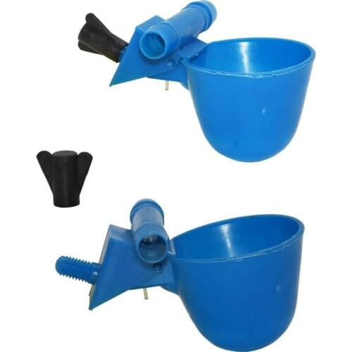 5 Pcs Chicken Hanging Cup Automatic Drinking Fountains 13 mm Pipe diameter Birds Quail Water Bowl Drinker Cup Poultry Drinker
