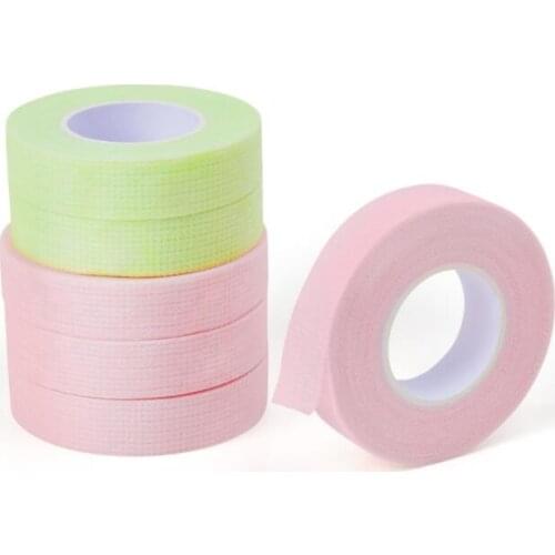5 Pcs Pink Green Purple Breathable Micropore Adhesive Tapes Lash Extension Tools Grafting Eyelash Non-woven Paper Nichiban Tapes