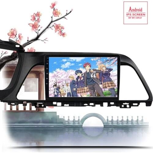 Android 10.0 2din 9" Car Multimedia Player WIFI Bluetooth GPS Navigation For Hyundai Sonata 2015 2016 2017 2018 Wifi Head Unit