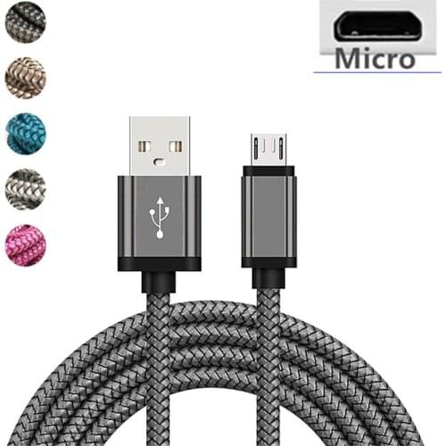 2M 3M Micro USB Cable Fast Charging For Xiaomi Redmi Note 5 Pro Android Mobile Phone Data Cable for Samsung S7 J2 J3 J5 J7 2017