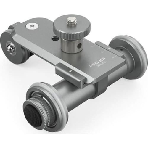 Kingjoy PPL-06 Motorized Electric Track Slider Dolly Car 3-Wheel Video Pulley Rolling Skater for Cannon Nikon Sony Camera F20858