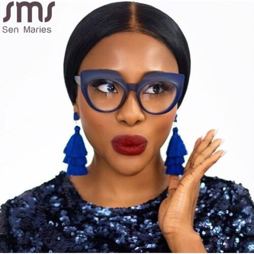 Cat Eye Optical Glasses Women Men Vintage Clear Glasses Eyeglasses Frame Transparent Lens Spectacle Frame Prescription Unisex