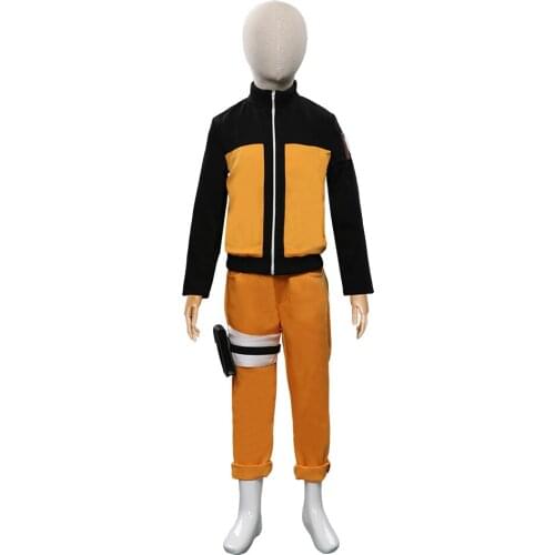 Anime Uzumaki Cosplay Costume Kids Children Outfits Halloween Carnival Costumes