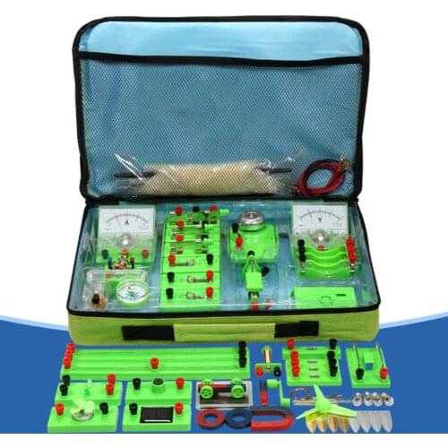 DIY Electricity Test Children Electromagnetic Physics Science Experiment Set Kids Science Basic Circuit Physics Educational Toys