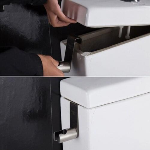 OOTDTY Free Nail Bidet Hook Holder Stainless Steel Hanger ABS Brushed Socket Wall Shower Head Holder Sprayer 1 Pack