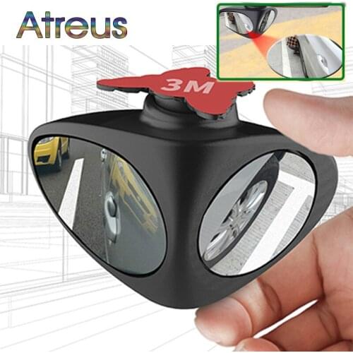 Adjustable Rearview Mirror 360 Wide Angle Auxiliary For Toyota Corolla Seat Jeep Fiat Skoda Fabia Rapid Renault Duster 2019 2020