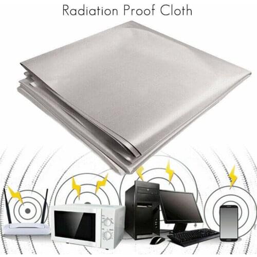 1M 0.08MM Signal Shielding Fabric EMF Protection Fabric Anti Radiation Blocking For Anti-static Cloth Wireless Meter Shielding