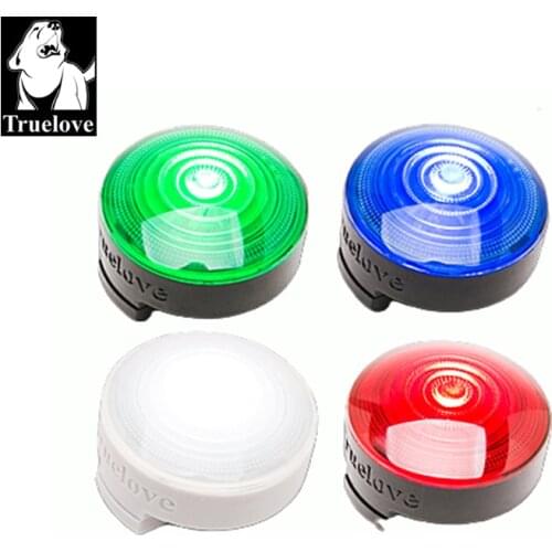 Truelove Safety LED Light for Pet Wear Collar Harness Backpack with Water Resistant and Long Continuous Battery lifeTLD19101