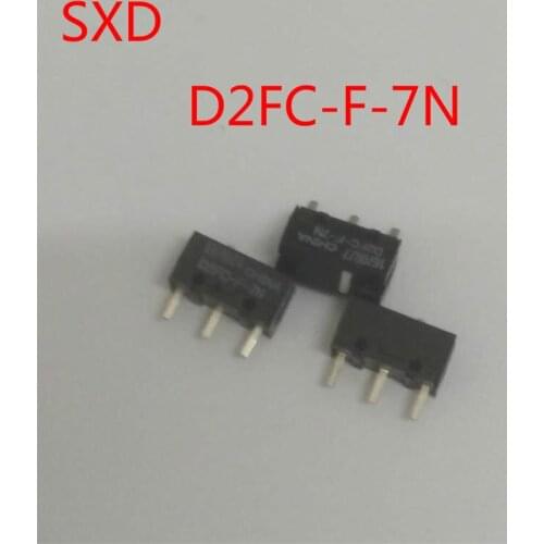 10PCS Micro Switch Microswitch D2FC-F-7N for Mouse D2F-J Microswitch Next Generation of D2FC F 7N