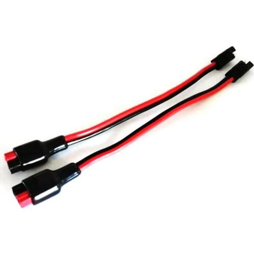 30CM SAE Connectors with A~nderson Powerpole 30AMP Connectors 12AWG Cable for Battery Charger Connectivity