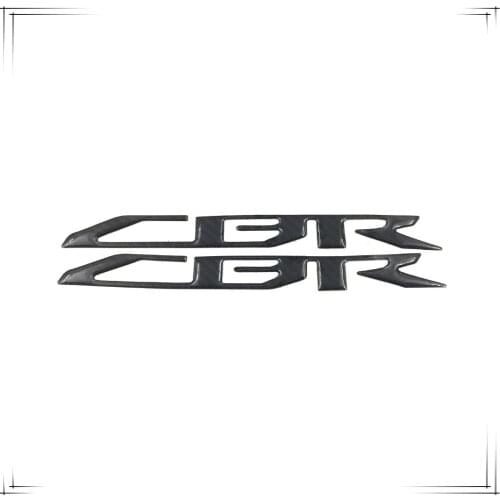 3D Carbon Fiber CBR LOGO Motorcycle Tank Pad Stickers Decals Emblem for HONDA CBR 250RR 300R 400R 500R 600RR 650F 1000RR