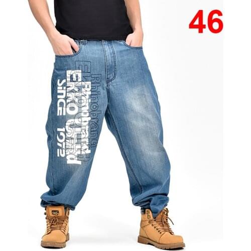 Свободные джинсы для мужчин Aflczyu China At AliExpress