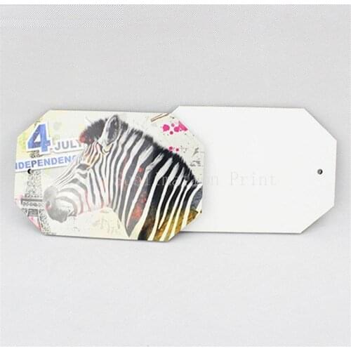 Free Shipping 10pcs/lot MDF wood material DIY heat sublimation door hanging wall decoration hangings