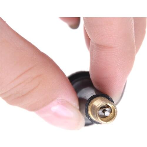 4pcs Black Rubber TR413 Snap-in Car Wheel Tyre Tubeless Tire Tyre Valve Stems Dust Caps Wheels Tires Parts Car Auto Accessories