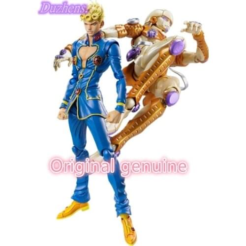 JoJos Bizarre Adventure Original Japanes Giorno Giovanna Gold Experience figma PVC Action Figure Anime Figure Model Toys