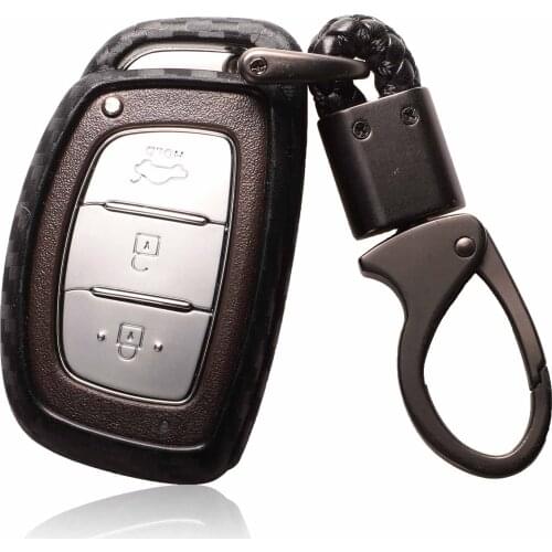 Kutery Remote Car Key Case Silicone Protect Shell For Hyundai i30 IX35 Elantra Verna Tucson Holder
