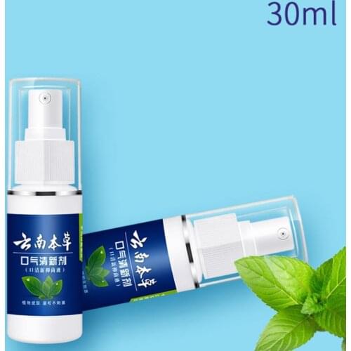 Breath Freshener Remove Bad Breath and Breath 30ml Spray of Freshener on Hair of Set Behalf Oral F3N8