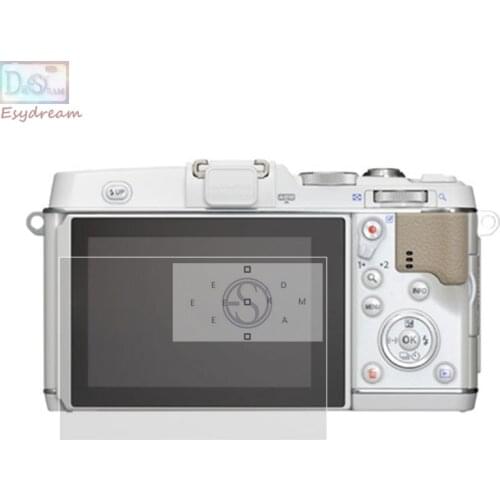 Self-adhesive Tempered Glass / Film LCD Screen Protector for Olympus E-M5 Mark II / E-M10 III / E-M1 E-P5 E-PL9 Camera