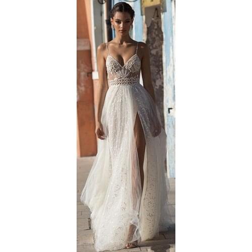 SSYFashion Wedding Dresses With A Train