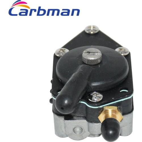 Carbman Fuel Pump With Gasket for Johnson Evinrude 20-140HP 48 90 115 HP 438556 Outboard Part