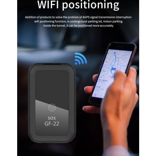 Enhanced version locator:Remote listening/strong magnetic adsorption/SOS for help precise positioning GF22