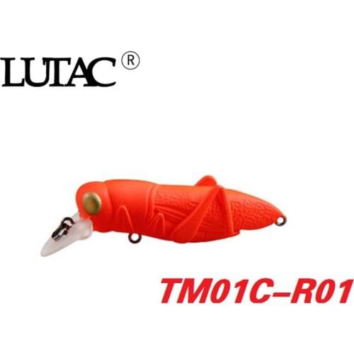 5 pcs mixed color LUTAC hard bait minnow abs plastic carp fishing lures