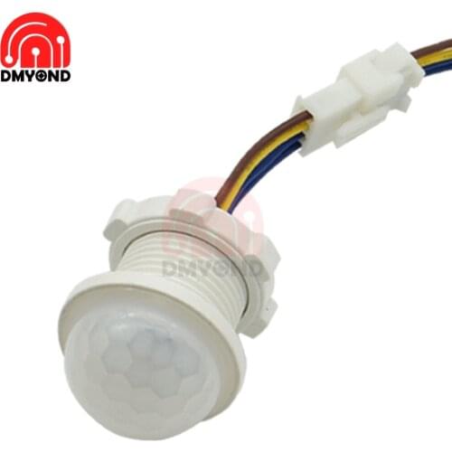 AC 220V LED PIR Infrared Probe Body Sensor Switch Lights Induction Switch 4m-8m Automatic LED Light Sensitive Home Light Motion