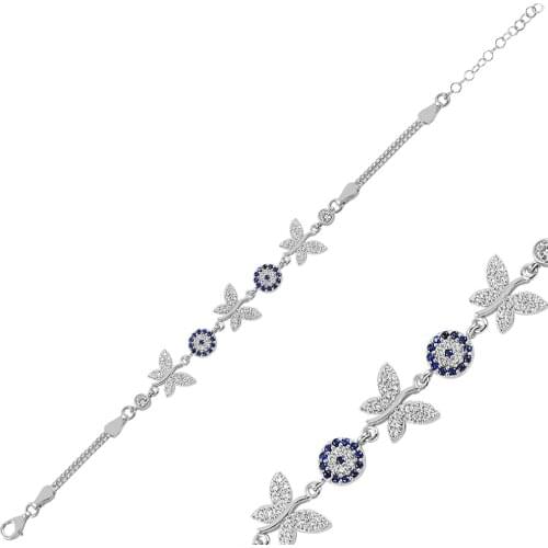 Gmüş Butterfly Blue The Genres change bracelet