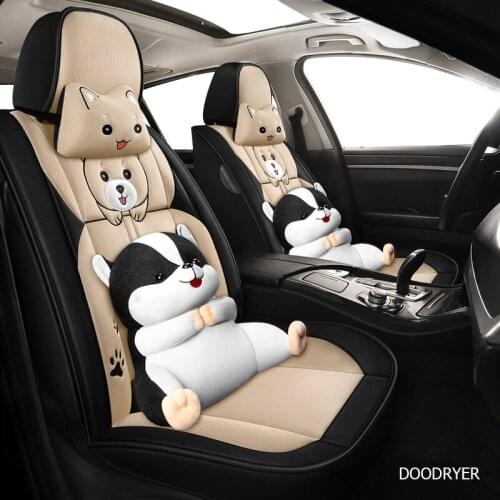DOODRYER cloth car seat cover set For lada 2114 granta xray vesta sw cross kalina kalina accessories covers for vehicle seats
