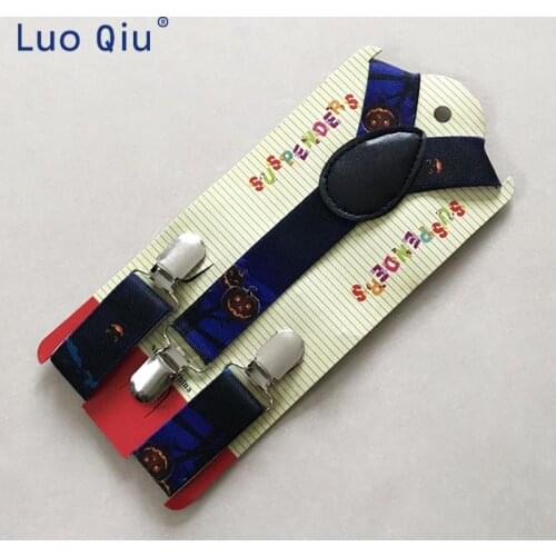 New Fashion Children Wide Solid Color Adjustable Clip-on Skinny Slim Braces Elastic Suspenders For Children
