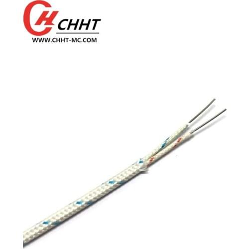 2 * 0.5mm K Type Japanese Standard Glass Fiber Precision High Temperature Thermocouple Wire