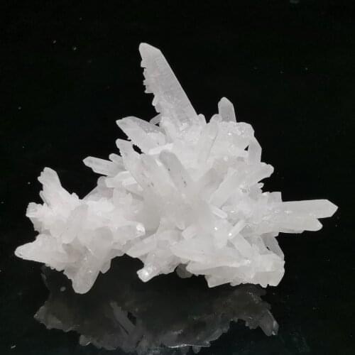 1.7g-20.5g Natural white water crystal cluster quartz mineral healing energy home decoration QUARTZ GEM